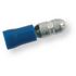 Kabelsko 3328 rundstik blå 5mm #117